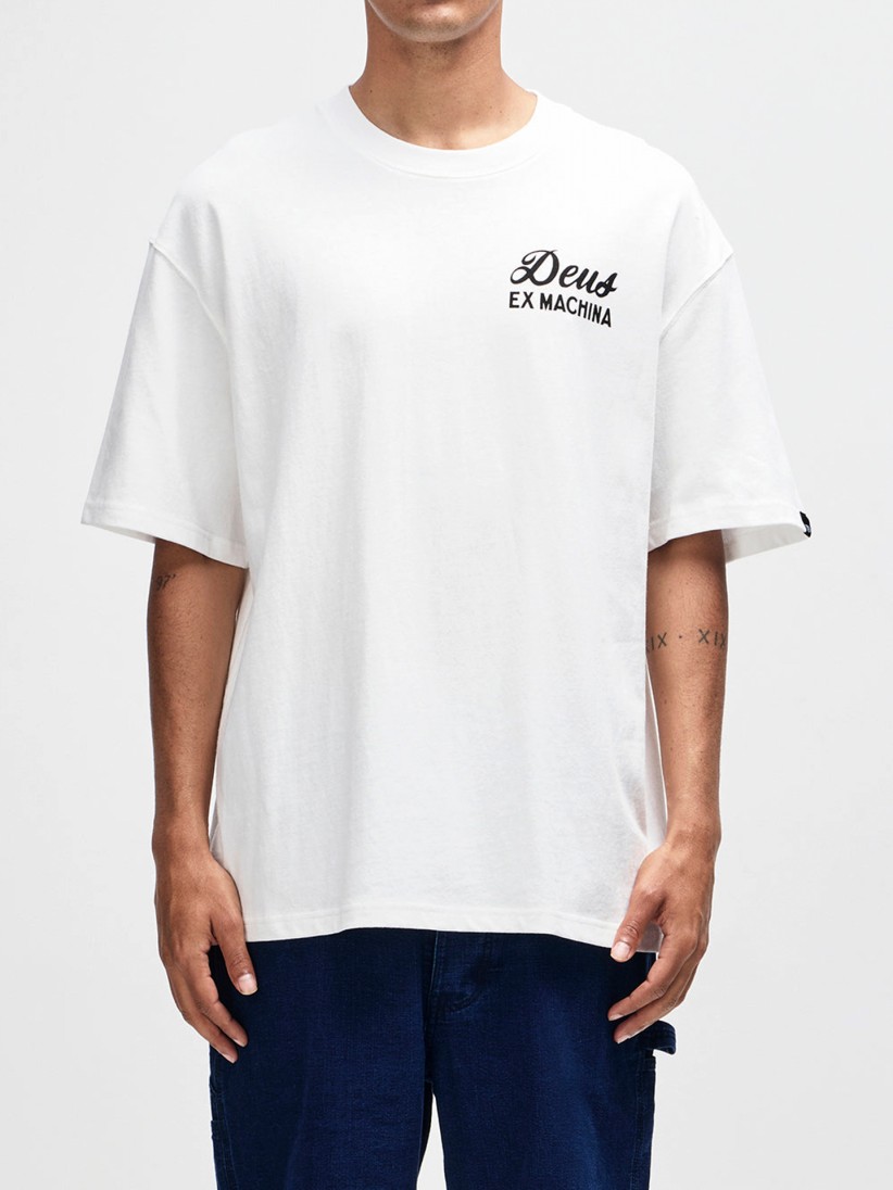 Camiseta Deus Ex Machina Venice Sign Blanca