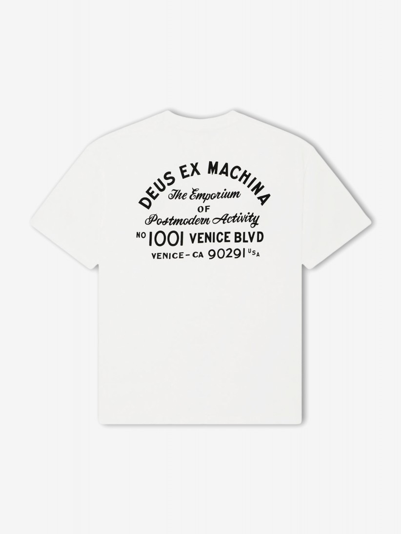 Camiseta Deus Ex Machina Venice Sign Blanca