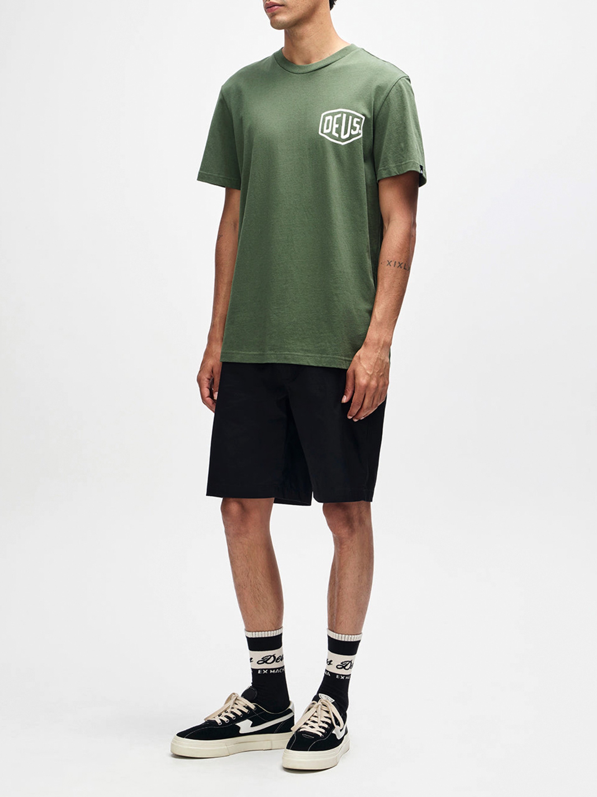 T-shirt Deus Ex Machina Venice Address Verde