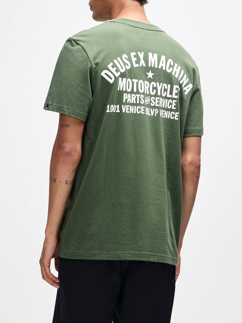 Camiseta Deus Ex Machina Venice Address Verde