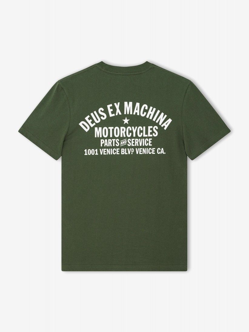 Camiseta Deus Ex Machina Venice Address Verde