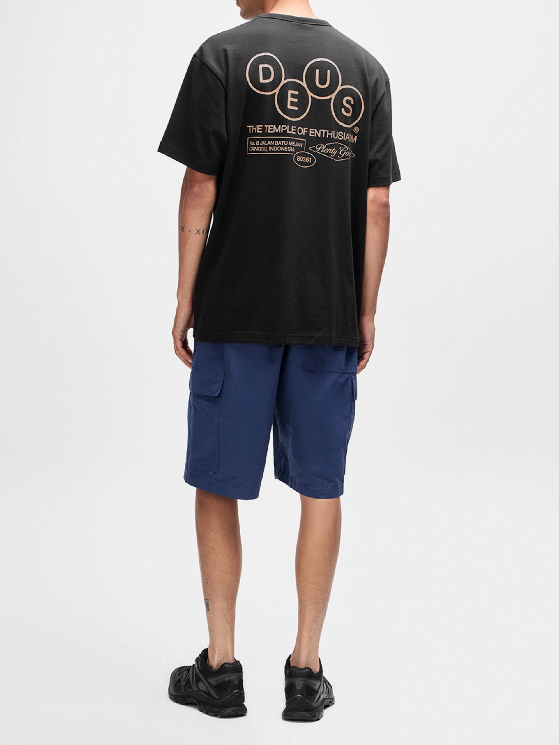 Deus Ex Machina Mechanism Black T-shirt