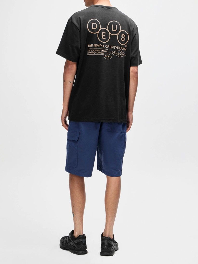 Camiseta Deus Ex Machina Mechanism Negra