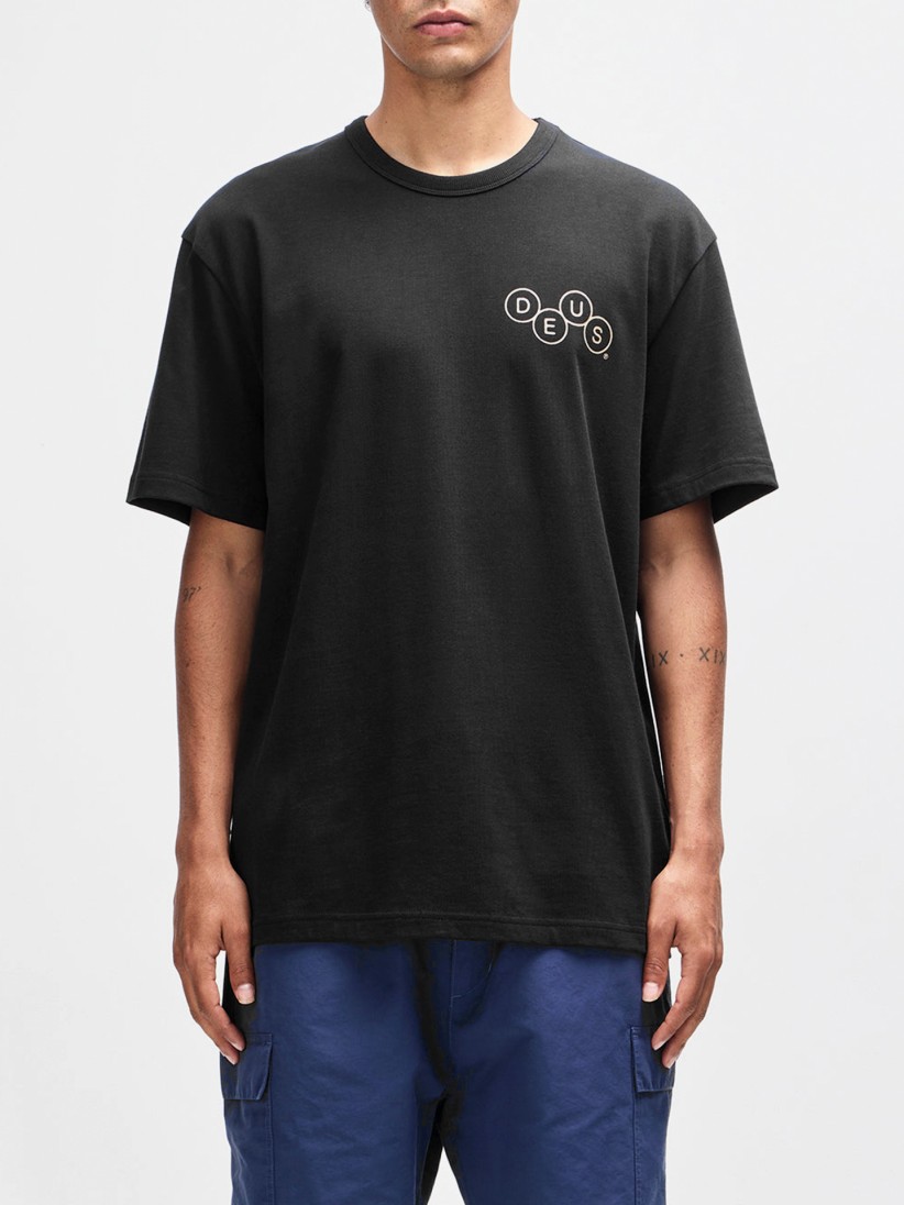 Camiseta Deus Ex Machina Mechanism Negra