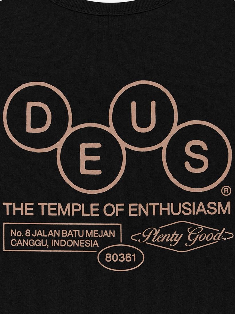 Camiseta Deus Ex Machina Mechanism Negra