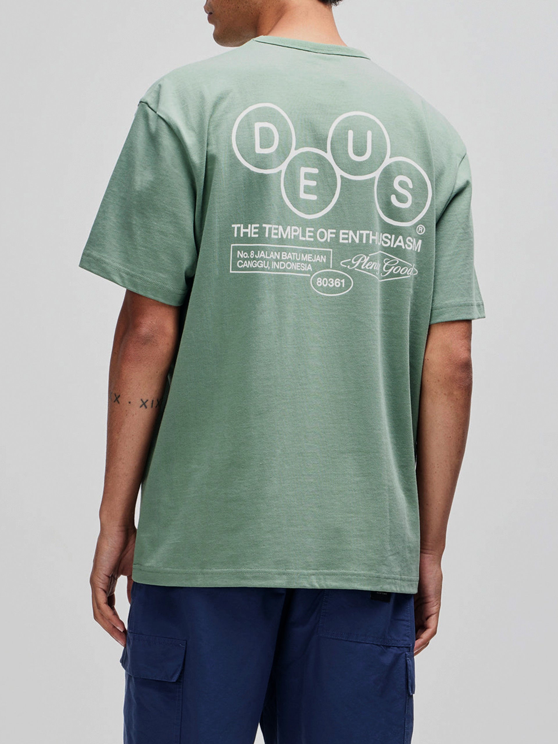 Deus Ex Machina Mechanism Green T-shirt
