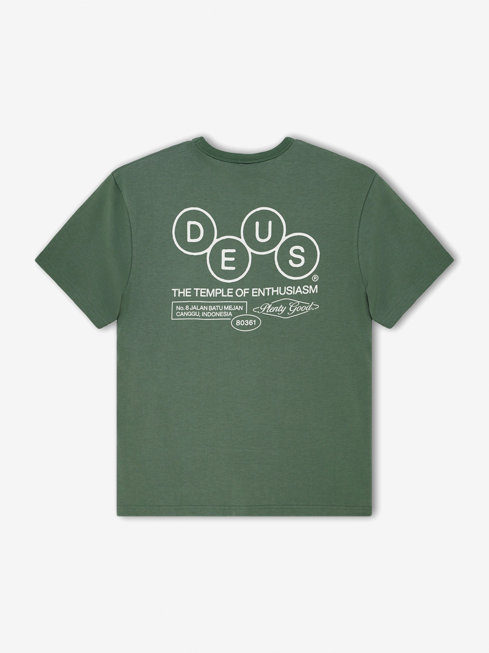 Deus Ex Machina Mechanism Green T-shirt