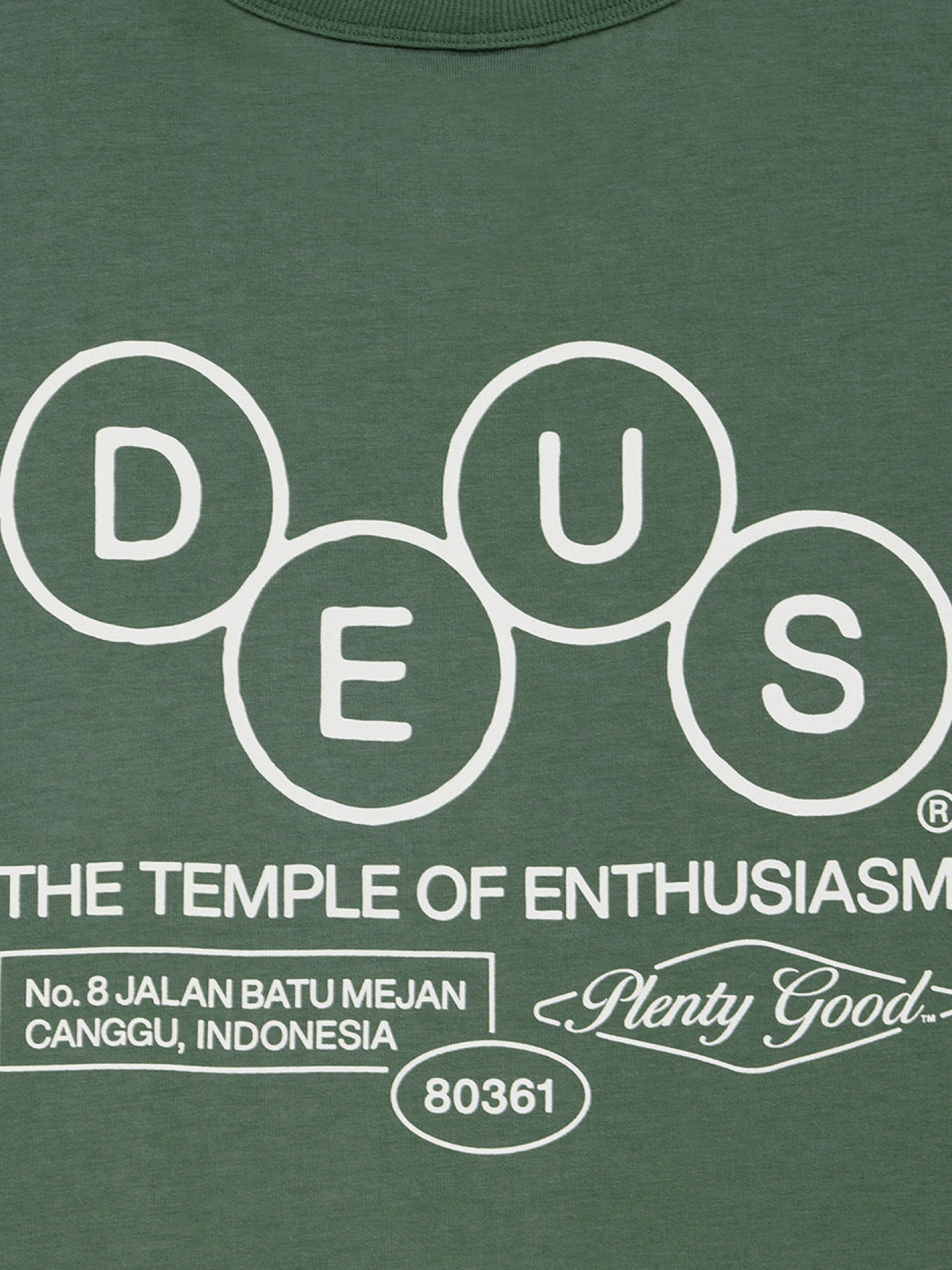 Deus Ex Machina Mechanism Green T-shirt