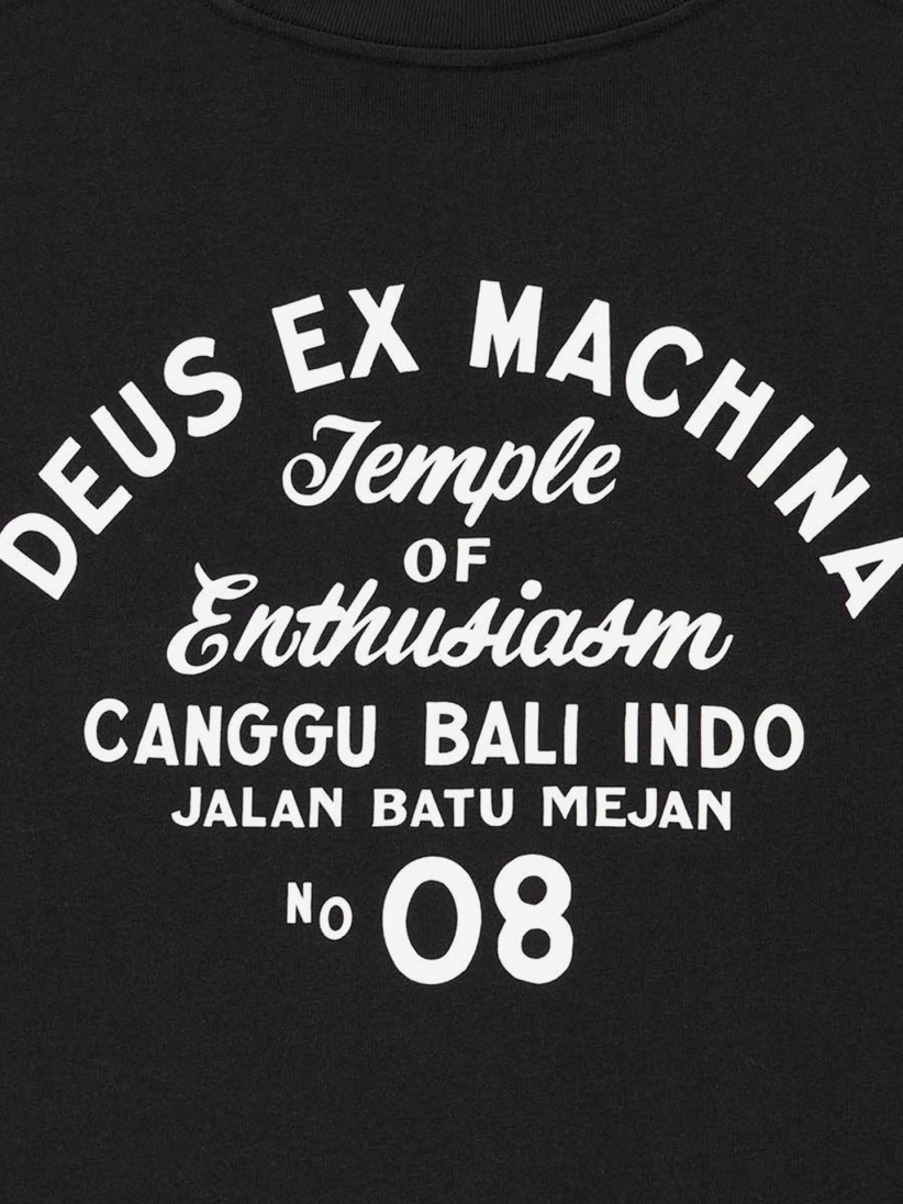 Camiseta Deus Ex Machina Canggu Sign Negra