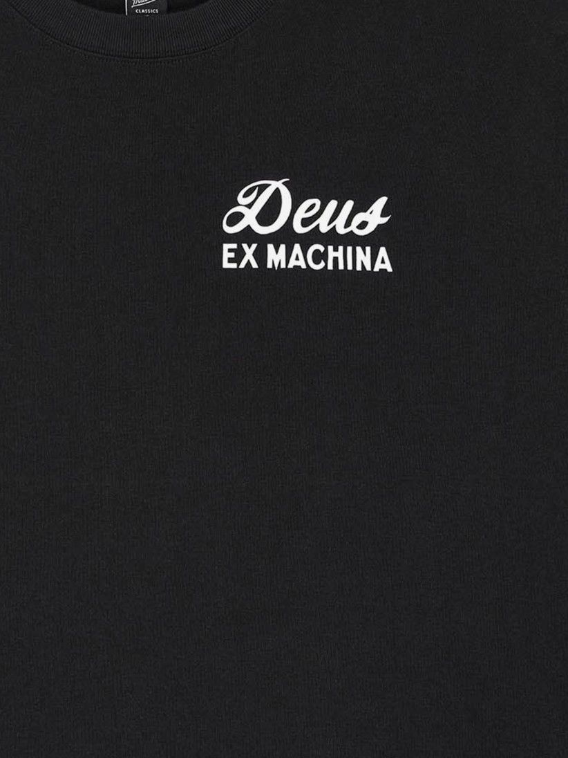Camiseta Deus Ex Machina Canggu Sign Negra
