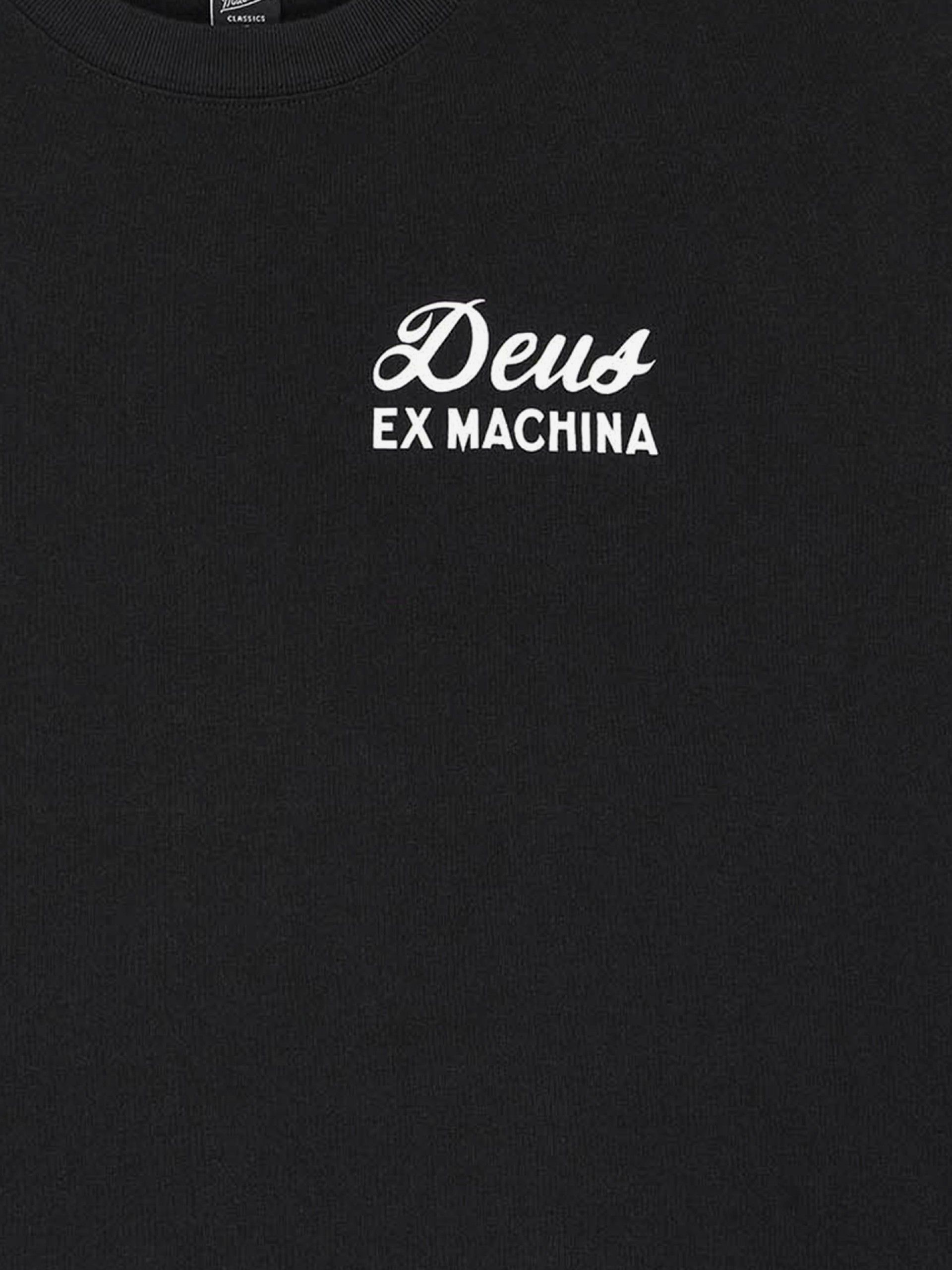Camiseta Deus Ex Machina Canggu Sign Negra