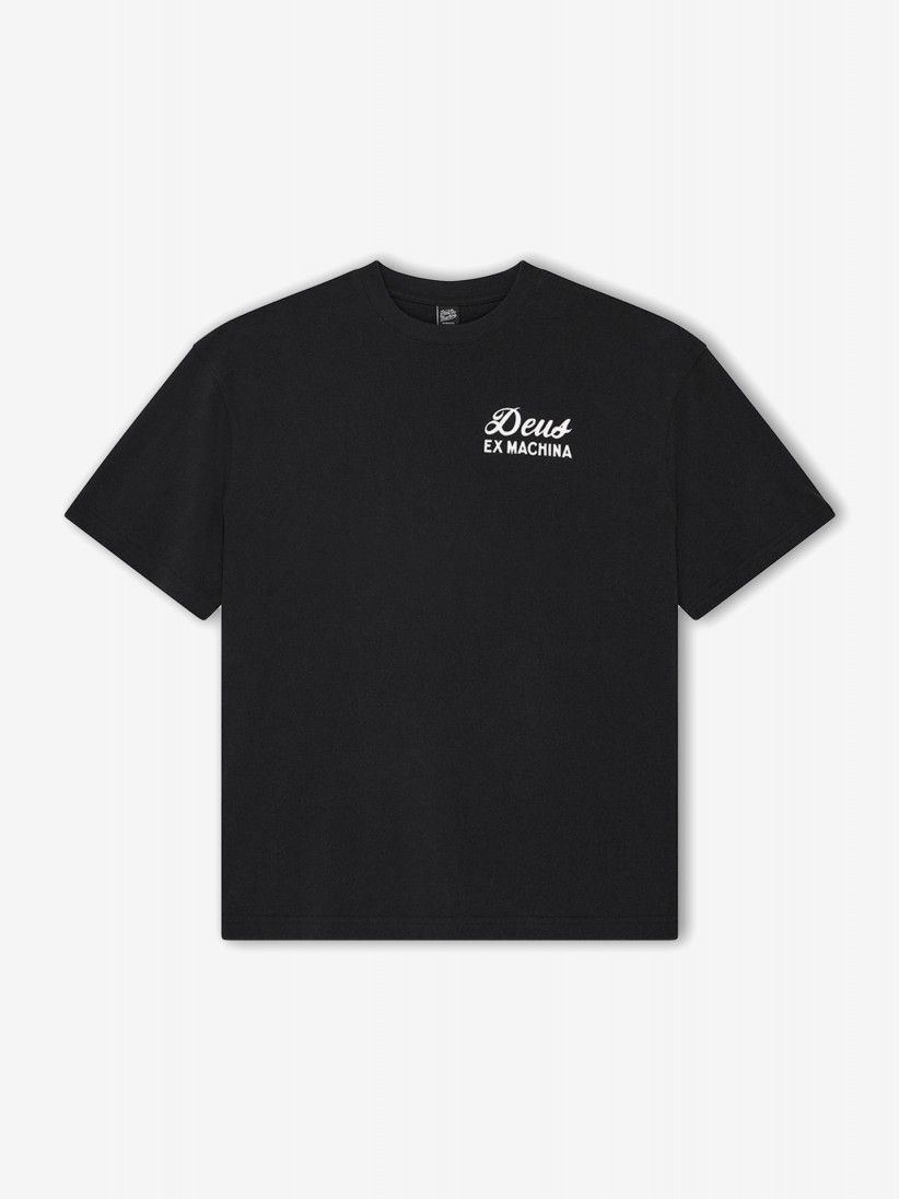 Camiseta Deus Ex Machina Canggu Sign Negra