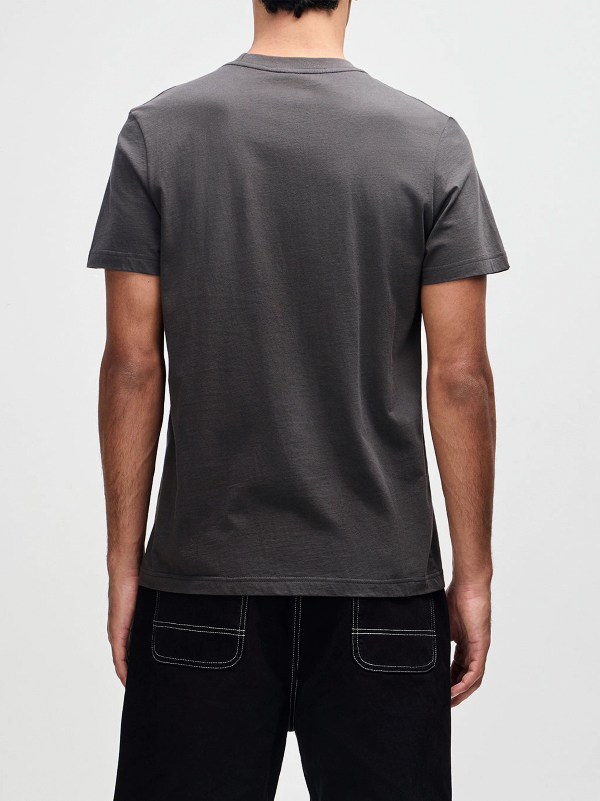 T-shirt Deus Ex Machina Smokeshow Cinzenta