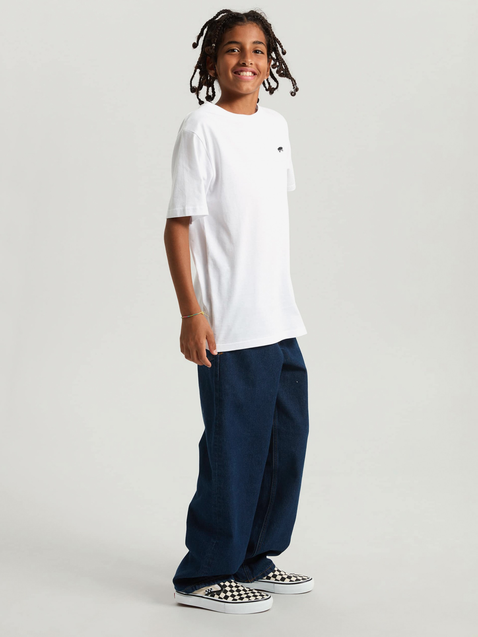 Vans Salton Loose Kids White T-shirt