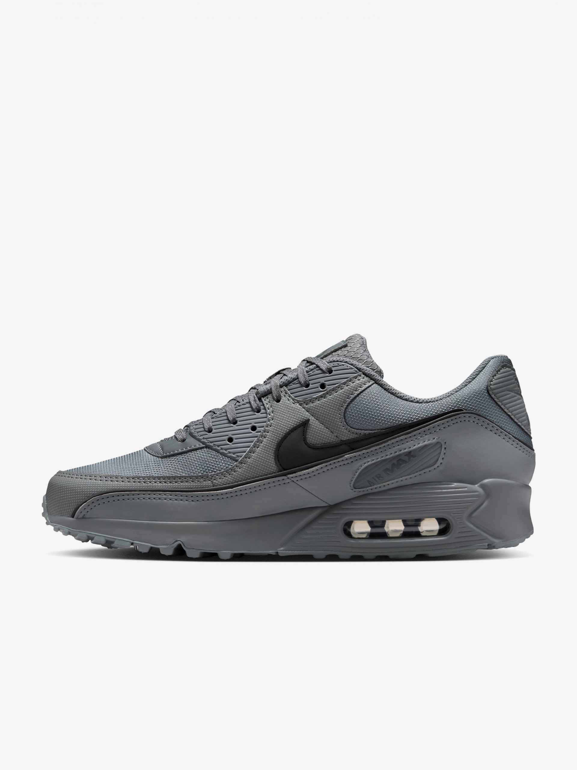 Zapatillas Nike Air Max 90 Premium Grises Para Hombre
