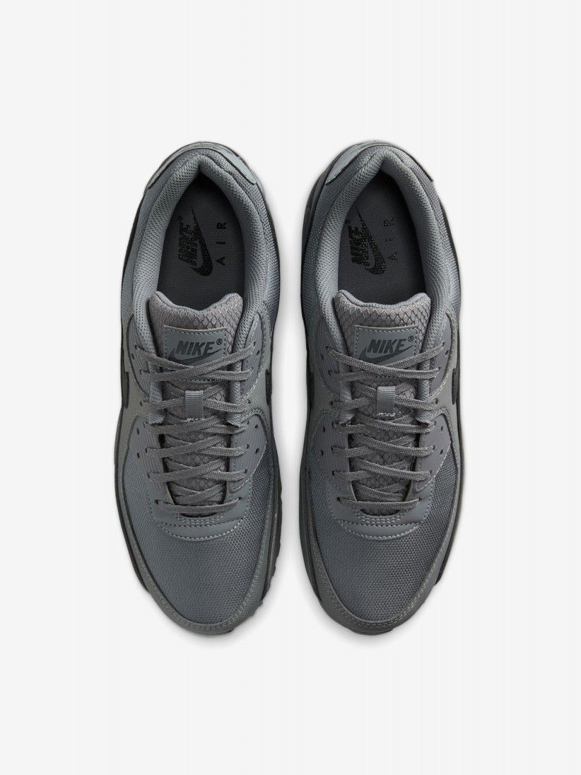 Nike Air Max 90 Premium Grey Sneakers For Men