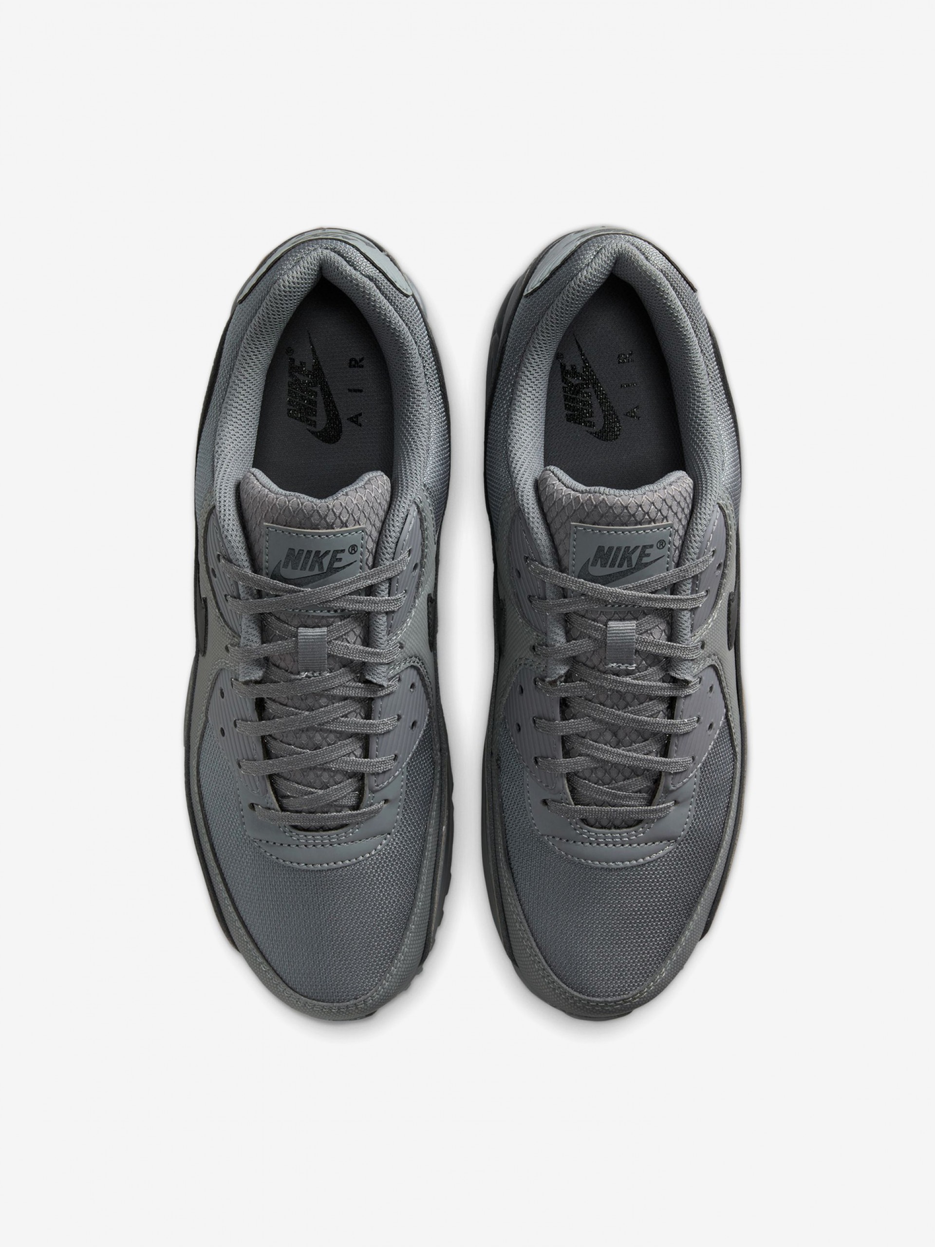 Nike Air Max 90 Premium Grey Sneakers For Men