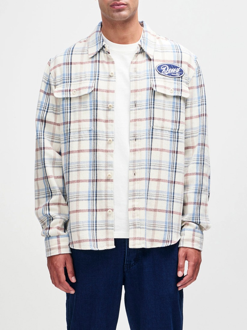 Camisa Deus Ex Machina Vacay Check Padr�o Xadrez