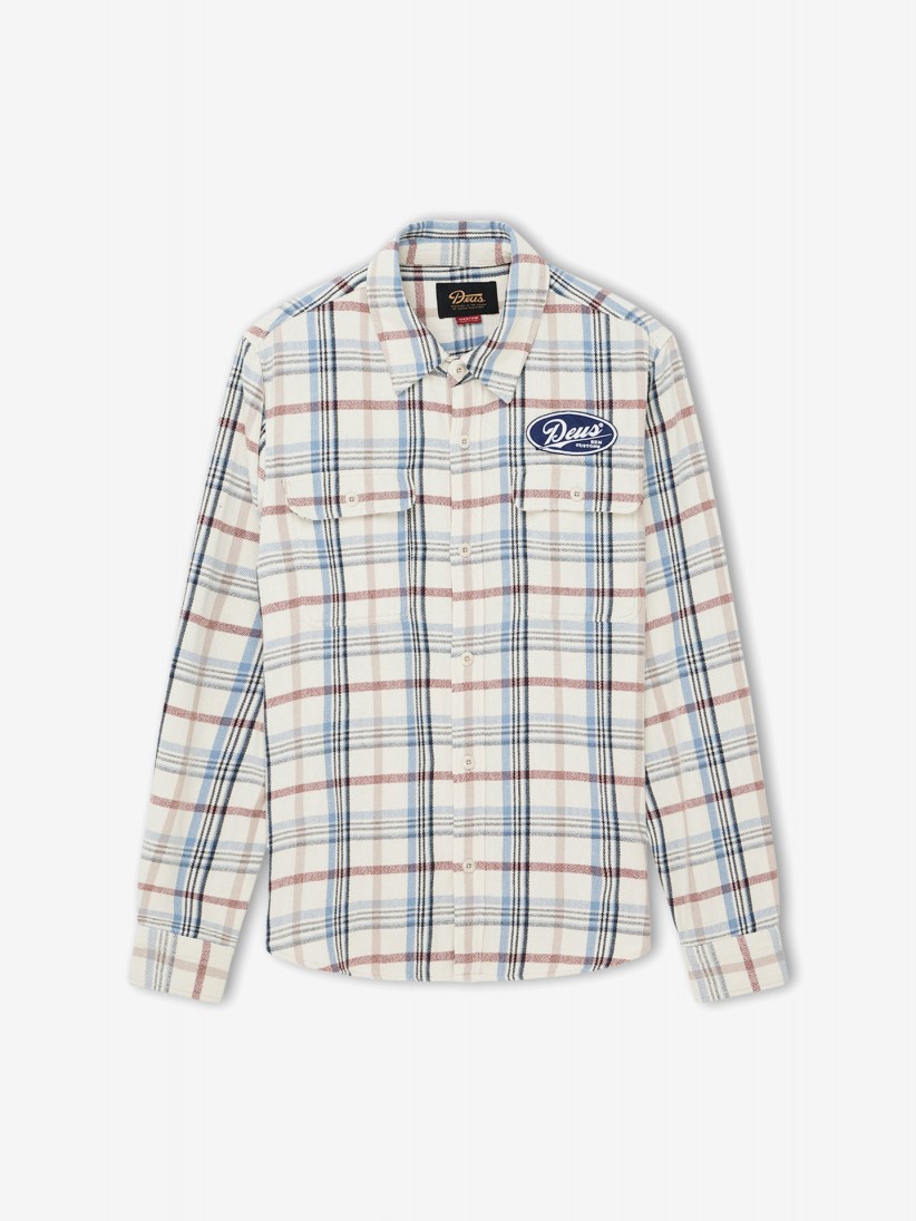 Camisa Deus Ex Machina Vacay Check Padr�o Xadrez