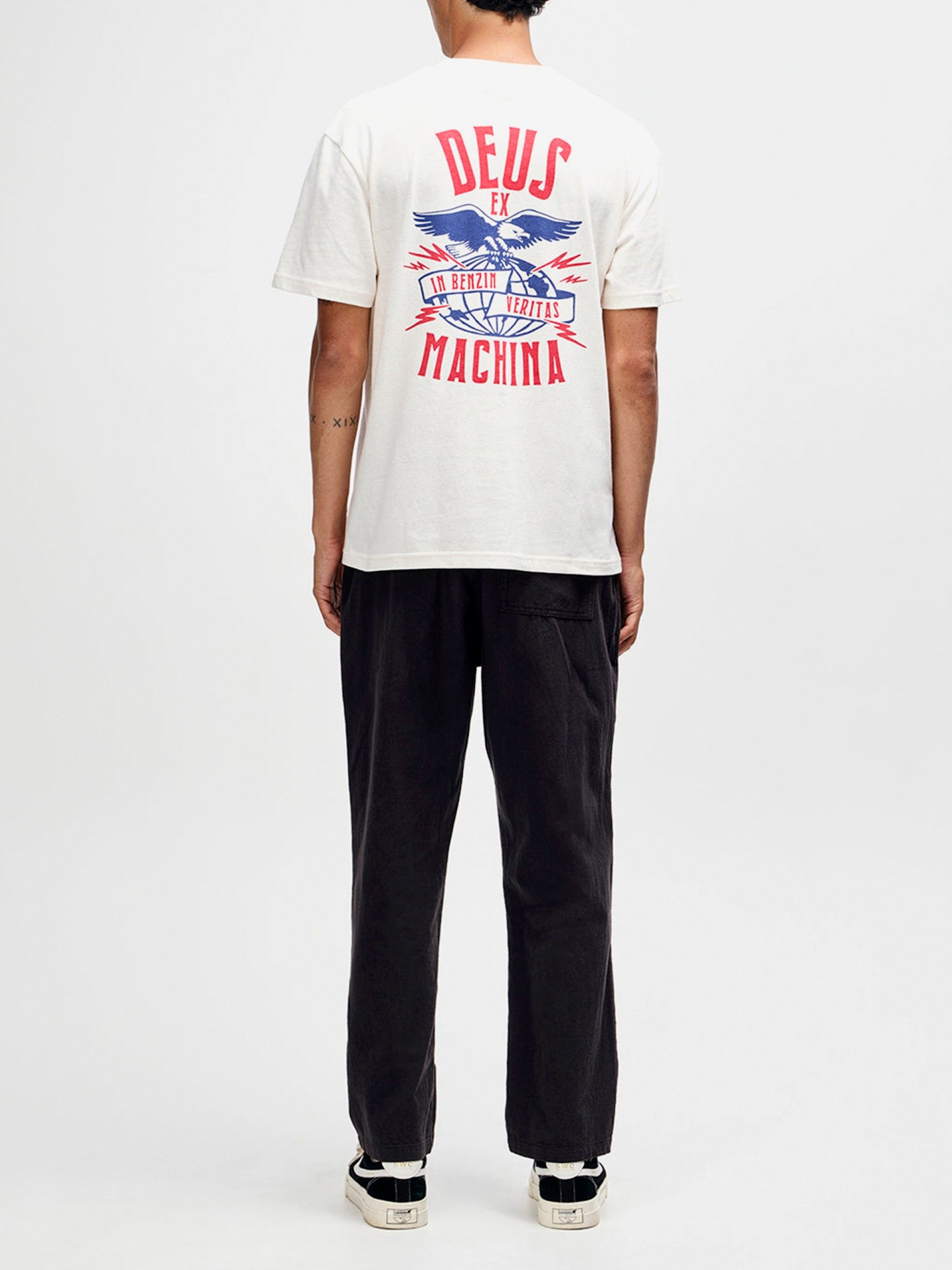 T-shirt Deus Ex Machina Claw-Some Whizz Bege