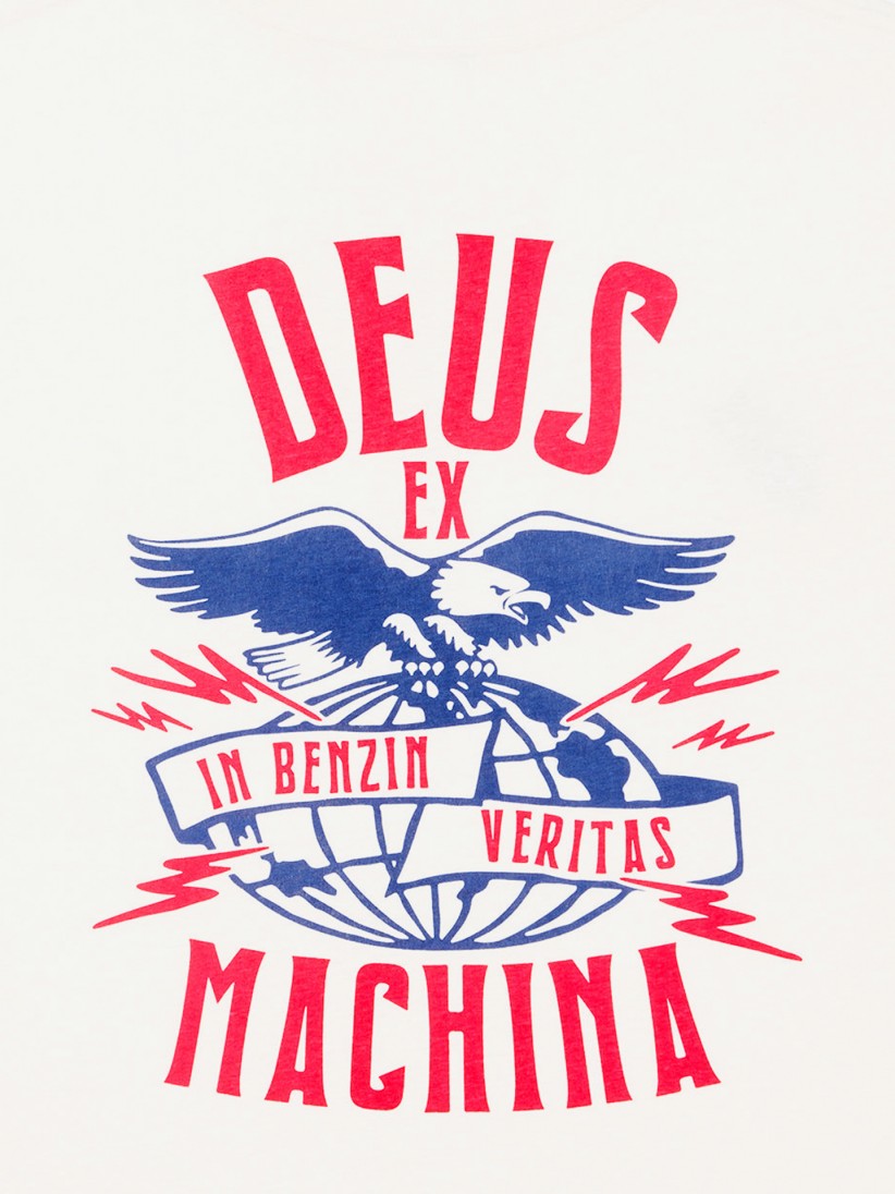 Camiseta Deus Ex Machina Claw-Some Whizz Beige
