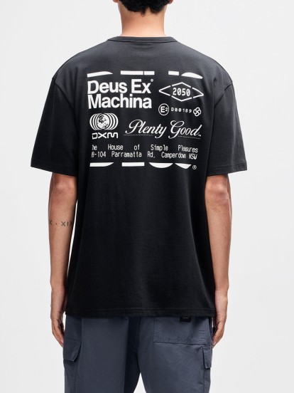 Camiseta Deus Ex Machina Plenty Good Negra