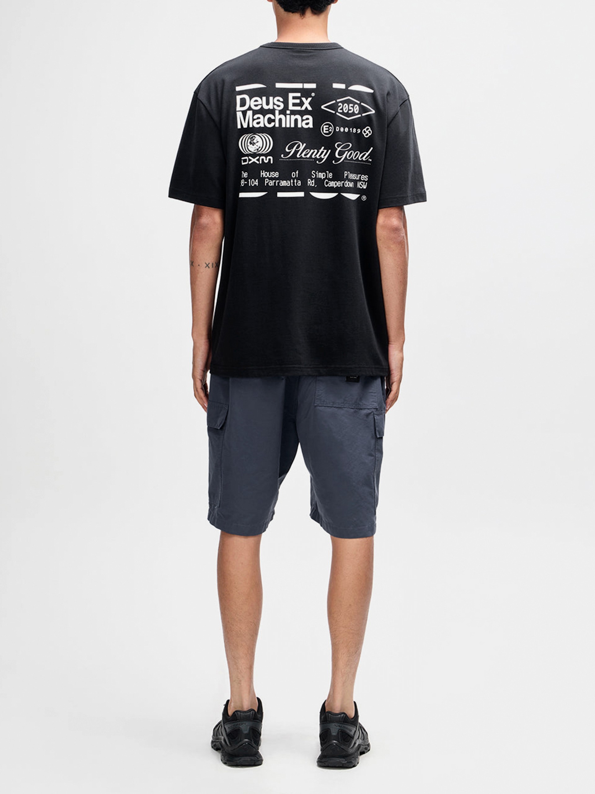 Camiseta Deus Ex Machina Plenty Good Negra