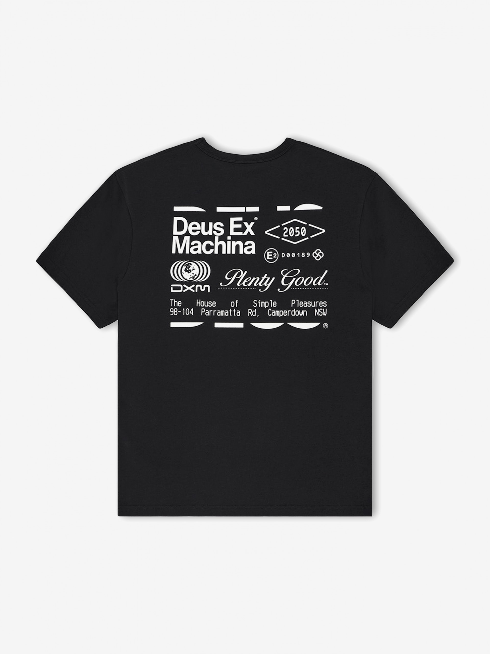 Camiseta Deus Ex Machina Plenty Good Negra