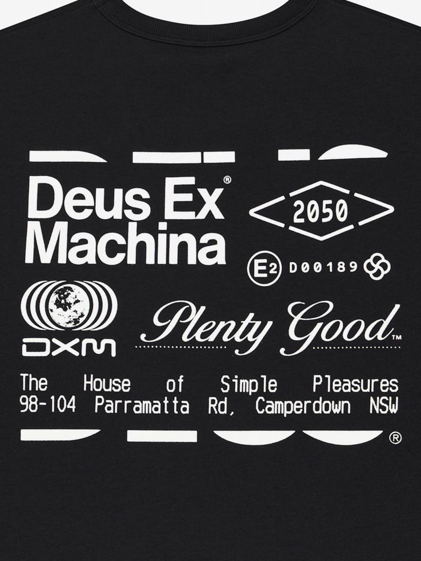 Camiseta Deus Ex Machina Plenty Good Negra