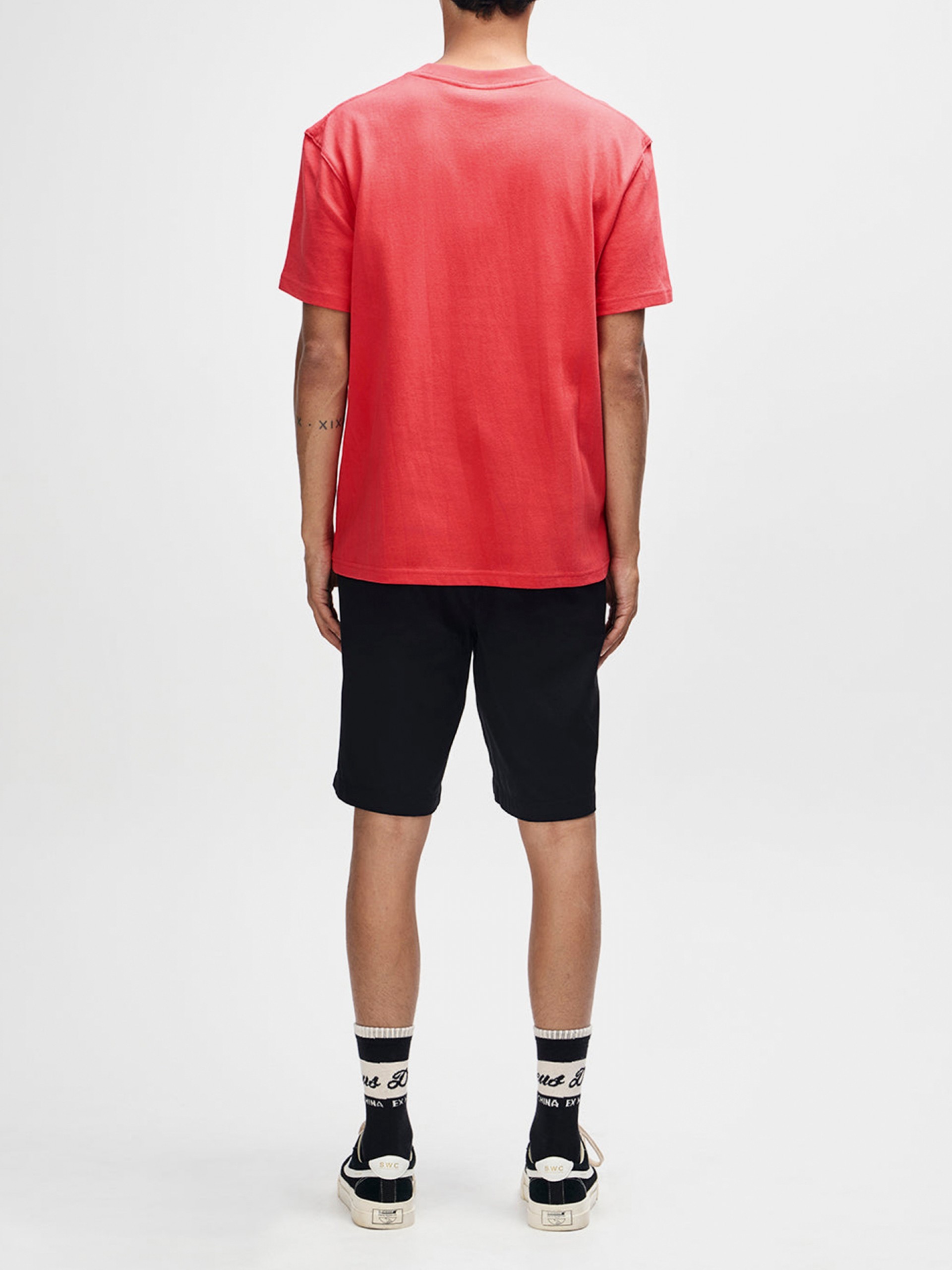 Deus Ex Machina Pill Logo Red T-shirt