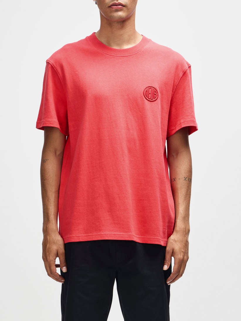 Camiseta Deus Ex Machina Pill Logo Roja