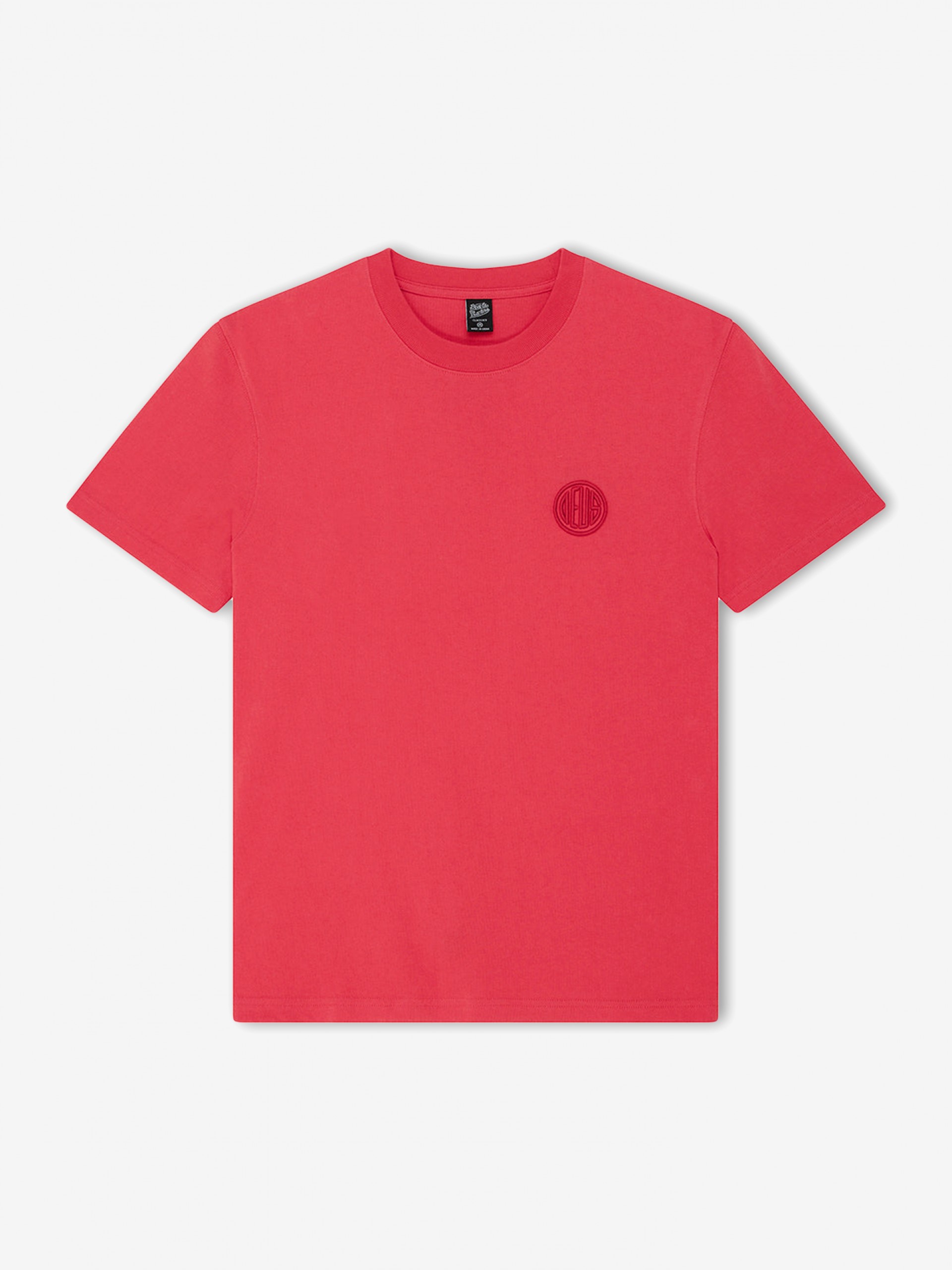 Deus Ex Machina Pill Logo Red T-shirt