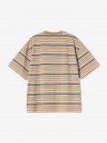 T-shirt Carhartt WIP Zane Camel �s Riscas