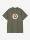 Camiseta Carhartt WIP Octopus Verde