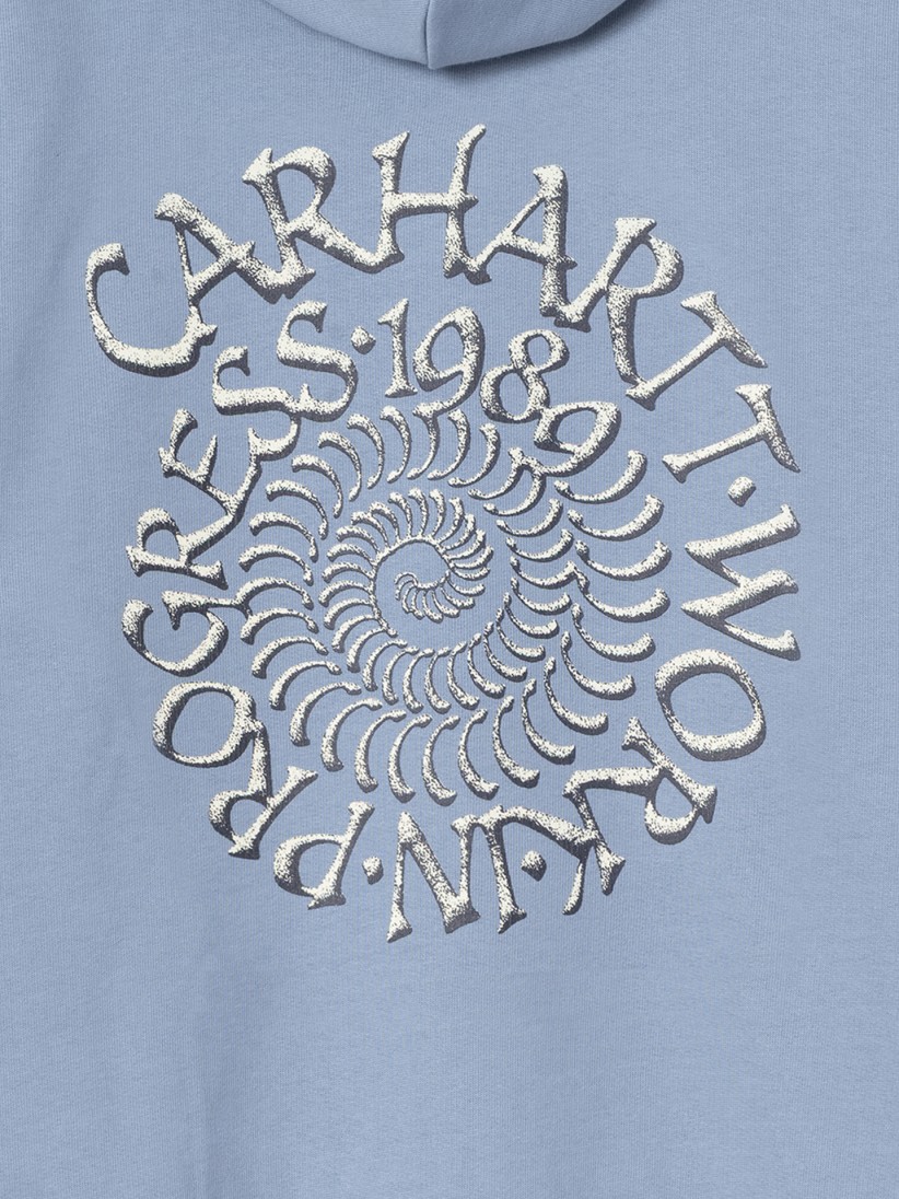 Sudadera con Capucha Carhartt WIP Spiral Azul