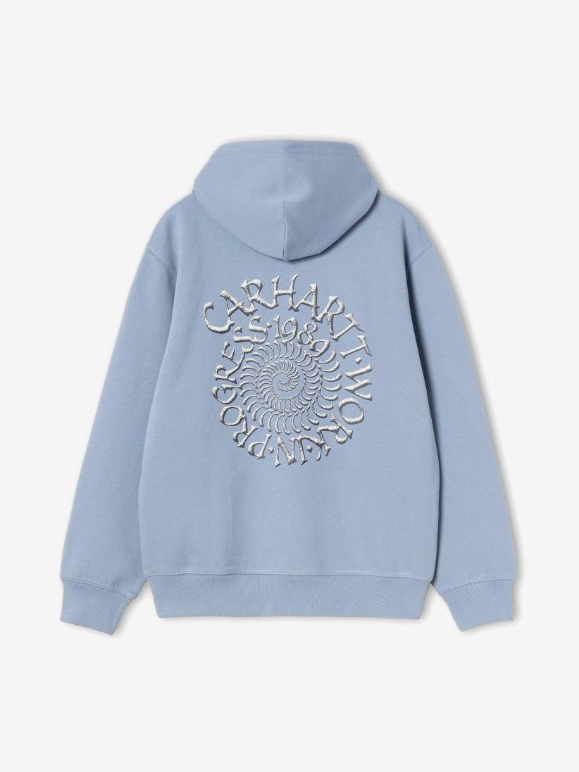 Sudadera con Capucha Carhartt WIP Spiral Azul
