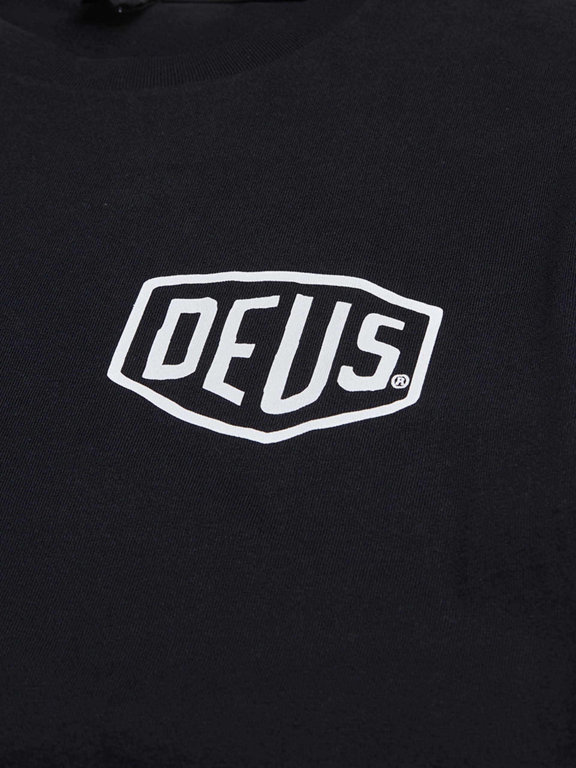 T-shirt Deus Ex Machina Biarritz Address Preta