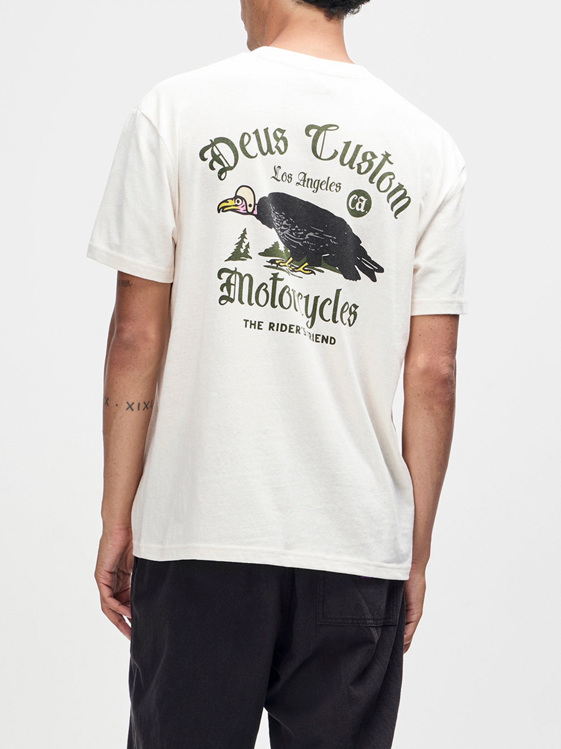 T-shirt Deus Ex Machina Beep-Beep Bege