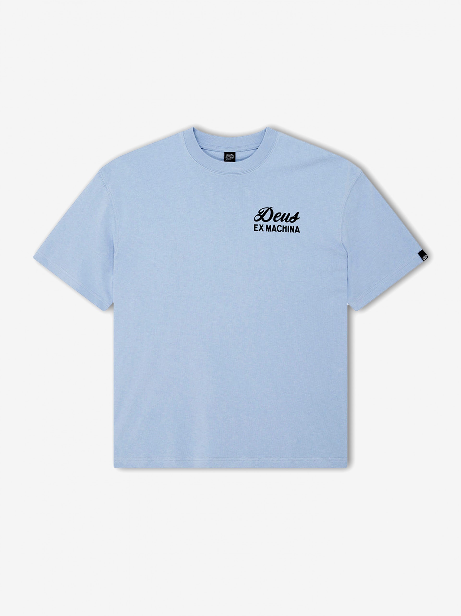 Deus Ex Machina Harajuku Sign Tee Blue T-shirt