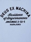 Camiseta Deus Ex Machina Harajuku Sign Tee Azul