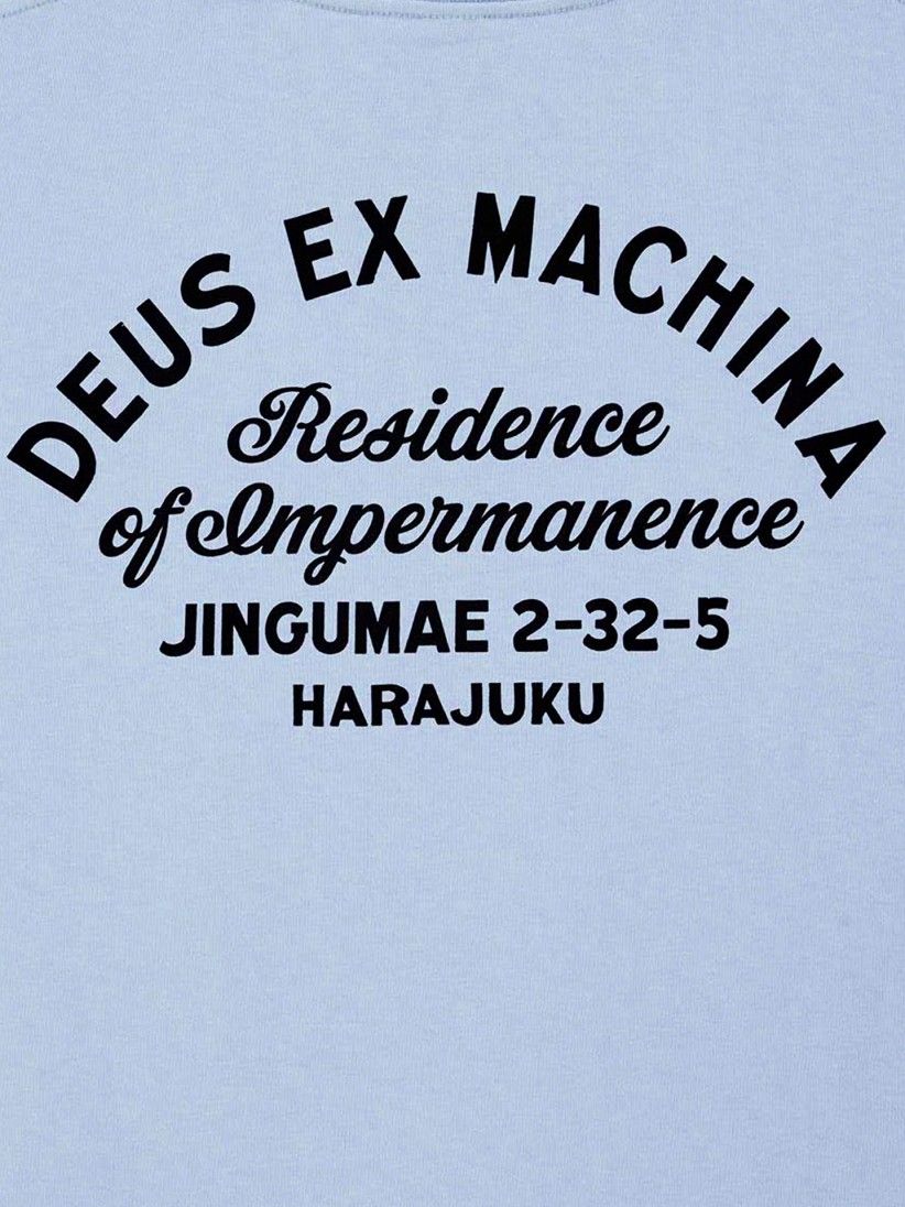 Camiseta Deus Ex Machina Harajuku Sign Tee Azul