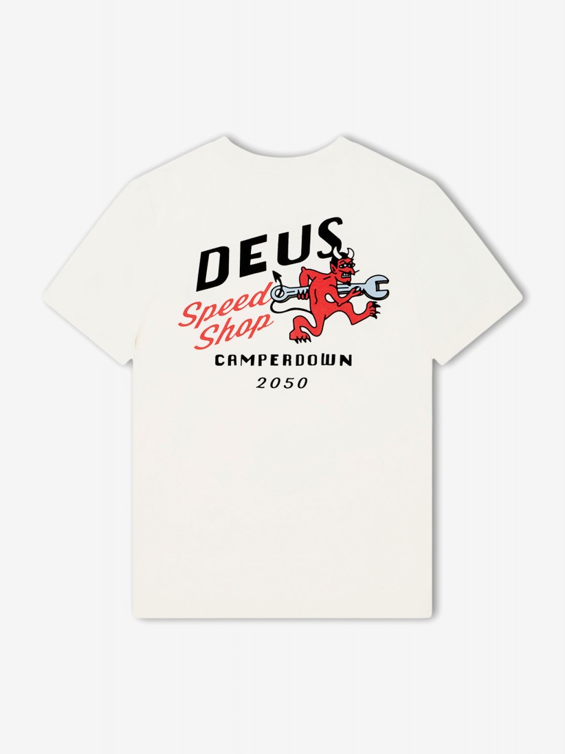 Deus Ex Machina Dogleg Beige T-shirt