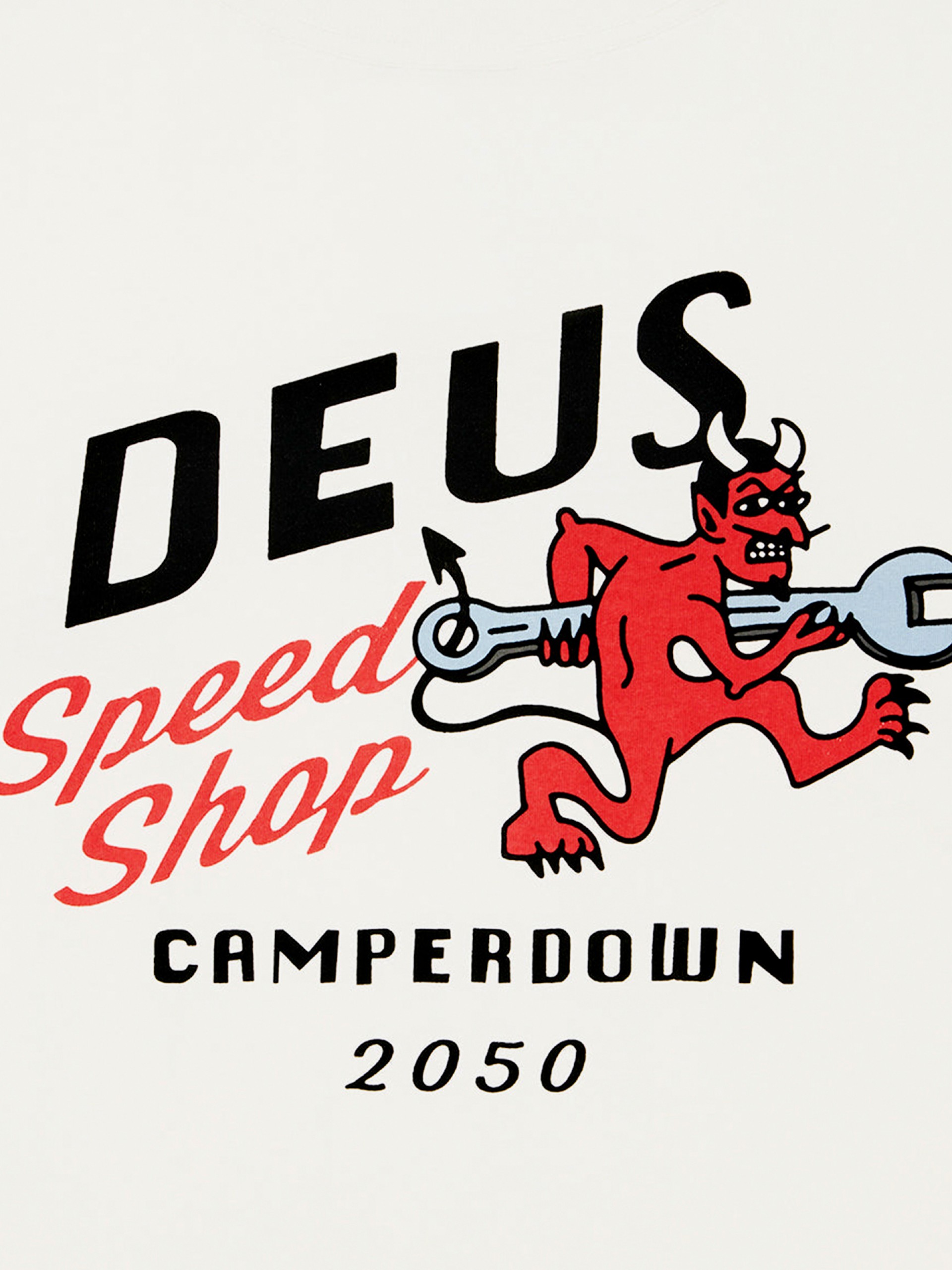 Camiseta Deus Ex Machina Dogleg Beige