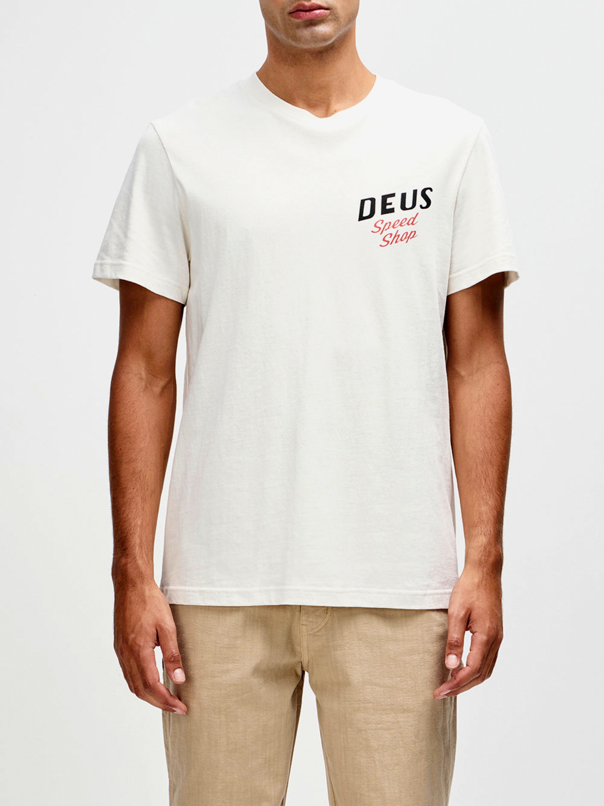 Deus Ex Machina Dogleg Beige T-shirt