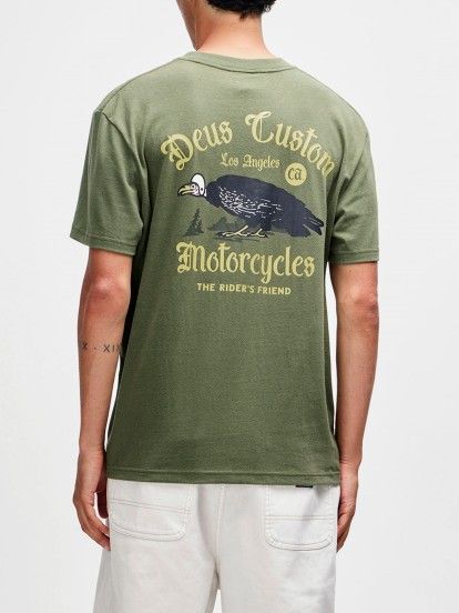 T-shirt Deus Ex Machina Beep-Beep Verde