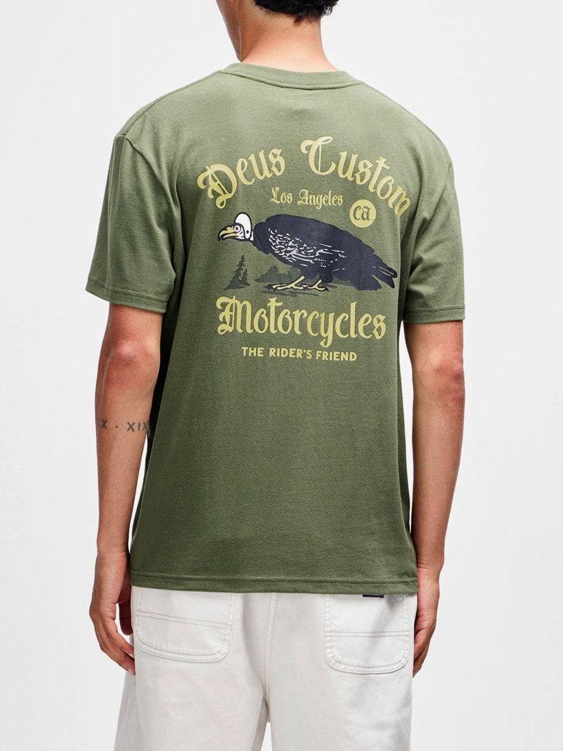 Camiseta Deus Ex Machina Beep-Beep Verde