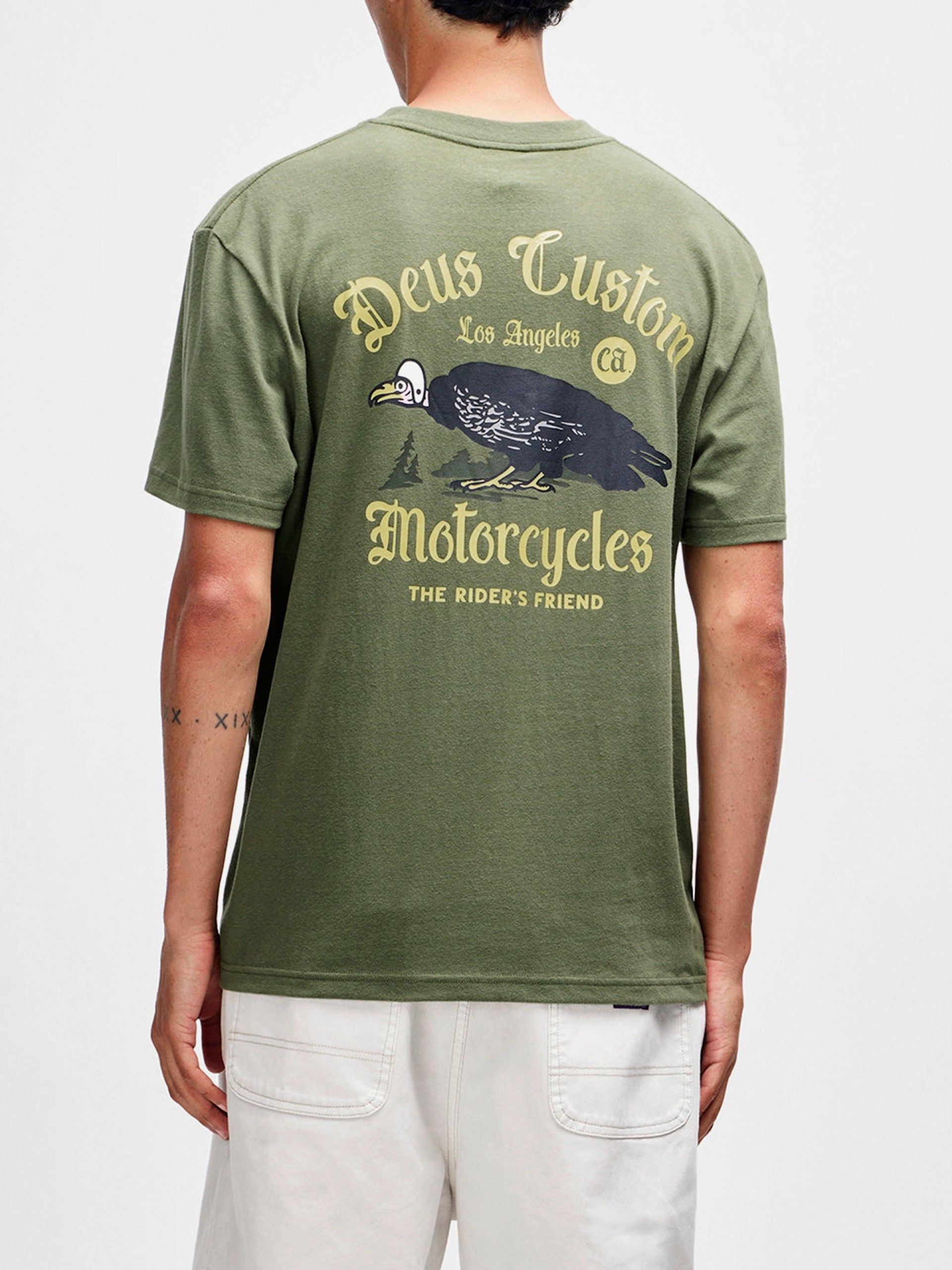 T-shirt Deus Ex Machina Beep-Beep Verde