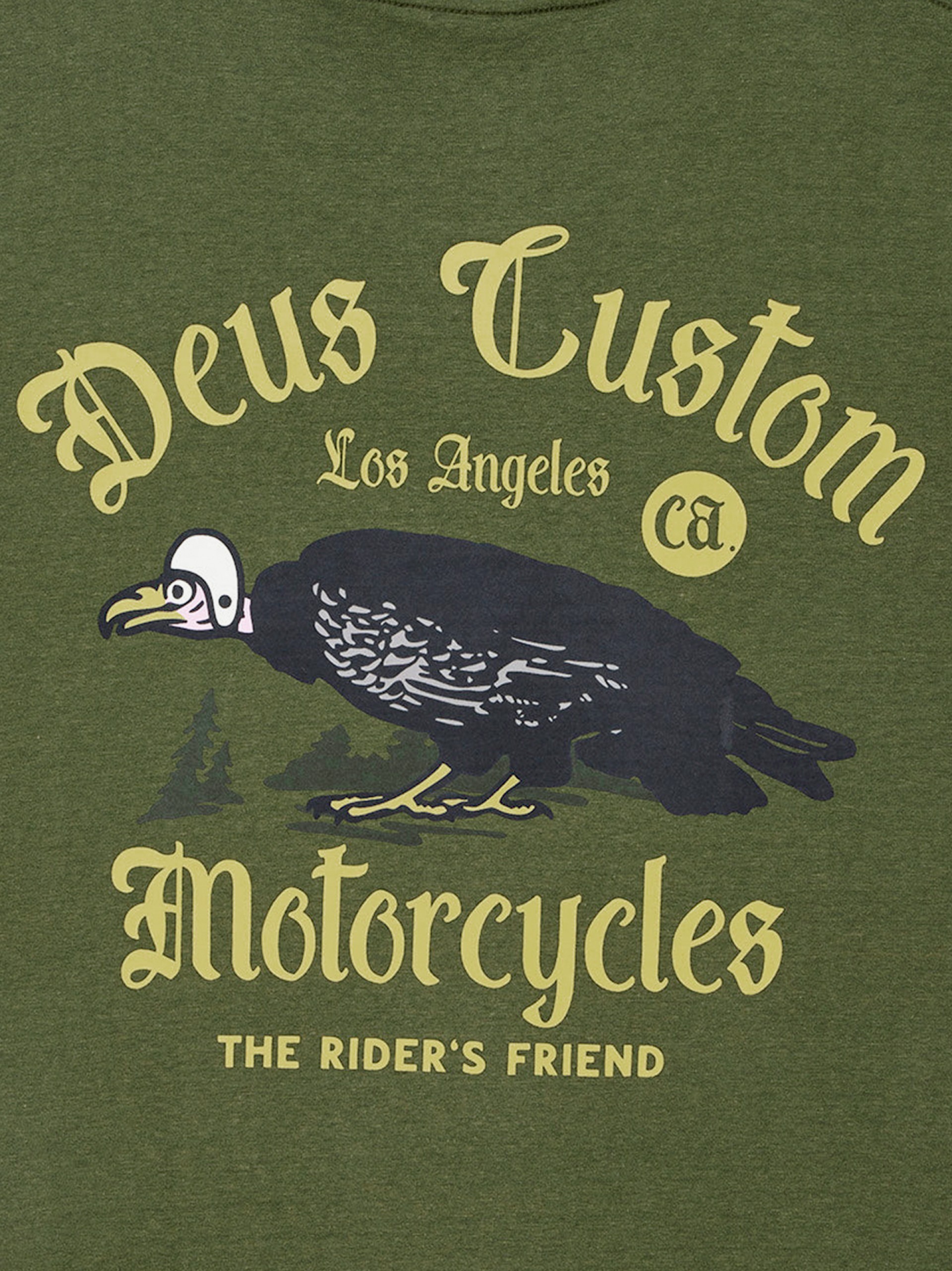 T-shirt Deus Ex Machina Beep-Beep Verde