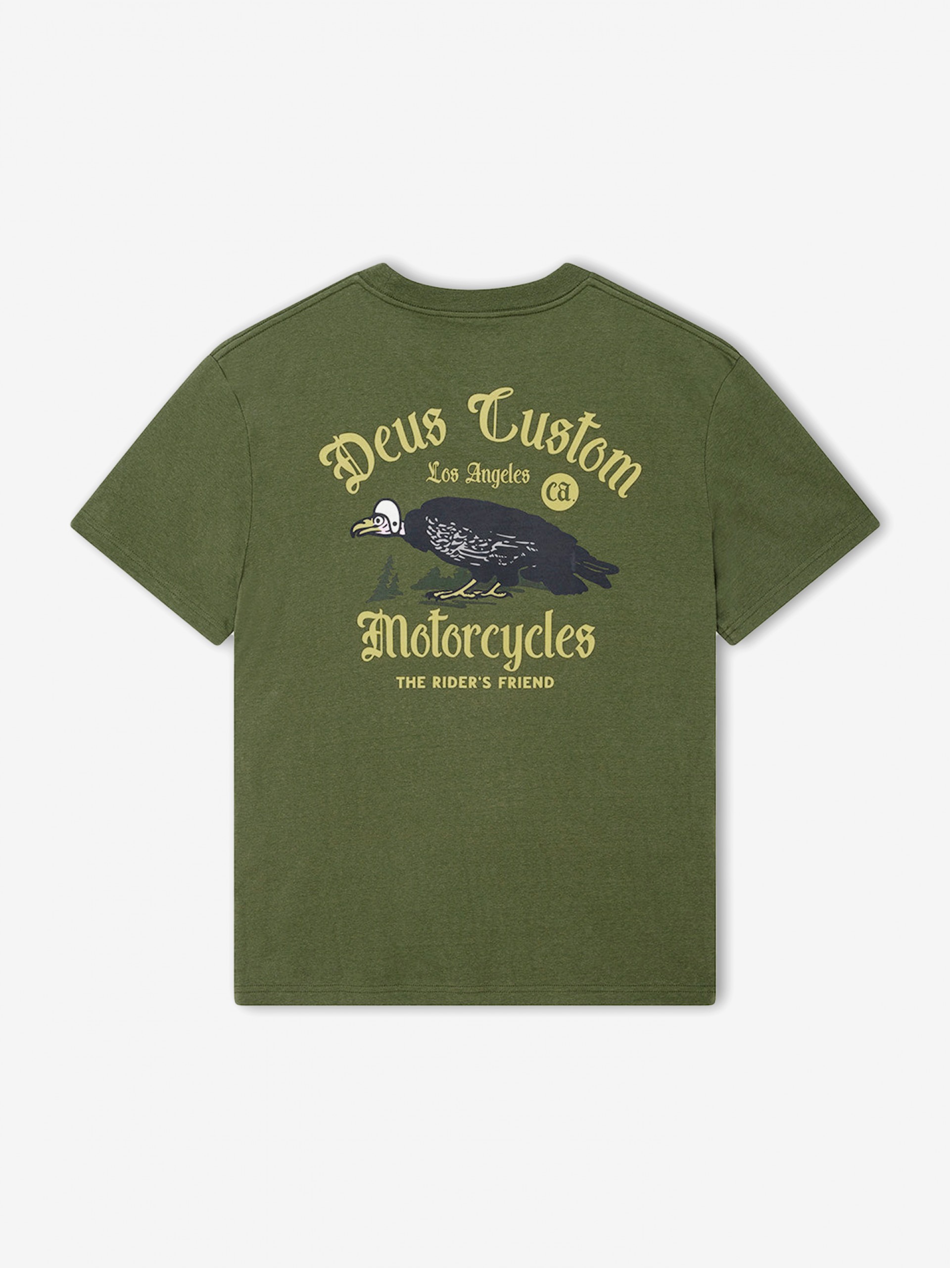 T-shirt Deus Ex Machina Beep-Beep Verde