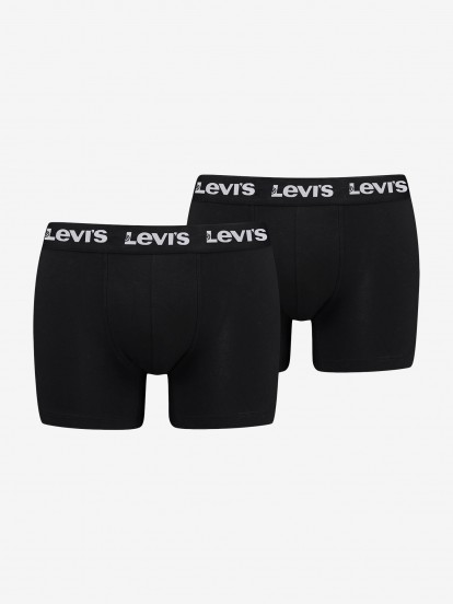 Levis Basic Boxer Brief Black Boxers